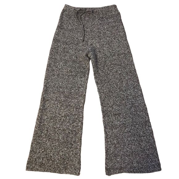 LULUS Knitted Pants Women's Size XS (also fits S) Brown Drawstring Waist Stretch - Picture 3 of 10